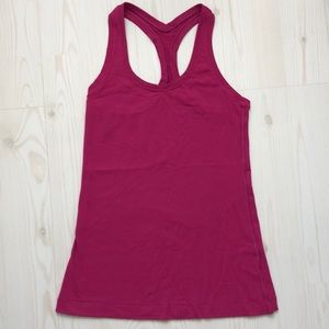 Lululemon Cool Racerback II Light Luon Raspberry 6